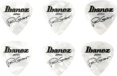 Ibanez B1000PG-PW Paul Gilbert Signature pengető szett gyöngyház fehér
