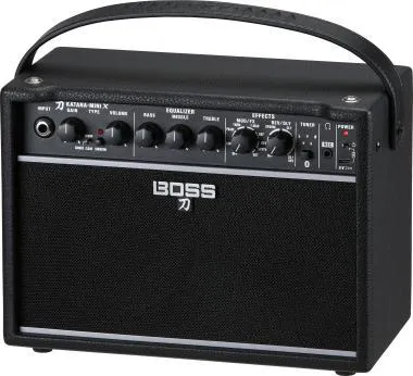 BOSS KTN-MINI X Katana Mini-X hordozható elektromos/basszus/akusztikus gitár erősítő