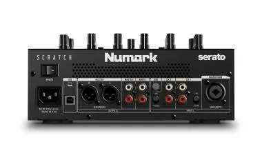 Numark Scratch DJ keverő, 2 ch, 2 line, 2 phono, 1 mic / USB, Serato DJ Pro + DVS