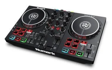 Numark Party Mix (MKII) DJ kontroller, 2 ch, 8 pad, Touch Jog, Serato DJ Lite, LED-effekt