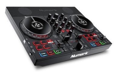 Numark DJ kontroler, 2 ch, 8 pad, Touch Jog, Serato DJ Lite, LED efekt