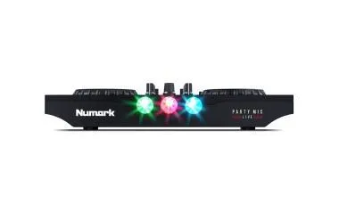 Numark Party Mix Live DJ kontroller, 2 ch, 8 pad, Touch Jog, Serato DJ Lite, LED-effekt, hangszóró