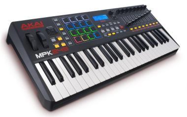 Akai Pro USB/MIDI kontroler, 49 kláves s Aftertouch, 12 MPC pad