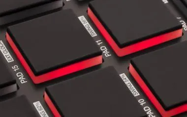 Akai Pro MPD218 USB/MIDI vezérlő, 16 MPC pad, 3 bank, 6 forgógomb