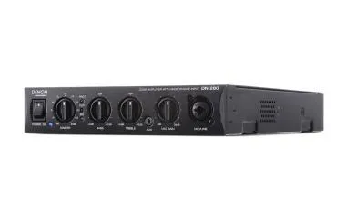 Denon Pro DN-280 végerősítő, 100W mono, 70V/100V/4 Ohm, Euroblock, 2x RCA, 1x XLR/TRS