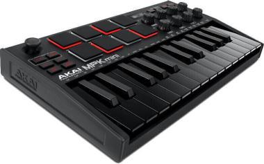 Akai Pro USB/MIDI kontroler, 25 kláves, 8 RGB pad, OLED displej, joystick