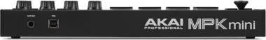 Akai Pro MPK mini mk3 Black USB/MIDI vezérlő, 25 billentyű, 8 RGB pad, OLED kijelző, joystick, susta