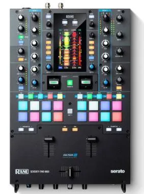 Rane DJ SEVENTY-TWO MKII DJ keverő, 2 ch, 2 USB, színes érintés érzékeny LCD kijelző, 16 performance
