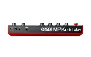 Akai Pro MPK Mini Play mk3 USB/MIDI vezérlő, 25 billentyű, 8 pad, joystick, sustain input, beépített