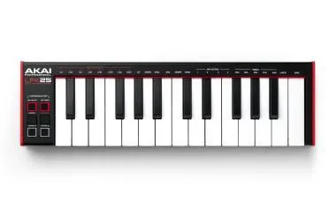 Akai Pro LPK25 MK2 USB/MIDI vezérlő, 25 billentyű, velocity-érzékeny, oktáv +/-, arpeggiator