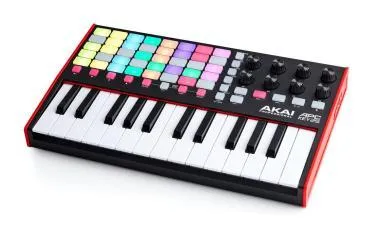 Akai Pro APC Key 25 (MK2) USB/MIDI vezérlő, Ableton Live kontroller, 5x8 RGB matrix, 25 billentyű, 8