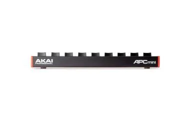 Akai Pro APC Mini (MK2) USB/MIDI vezérlő, Ableton Live kontroller, 8x8 RGB matrix, 8+1 fader