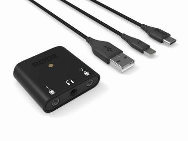Rode USB mikrofon, dvoukanálový, pro nahrávání a streamování