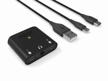 Rode AI-Micro Két csatornás fejhallgató adapter
