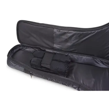 RockBag RB 20505 B Elektromos basszusgitár tok, tartós RokTex szövet, párnázott védelem, fekete
