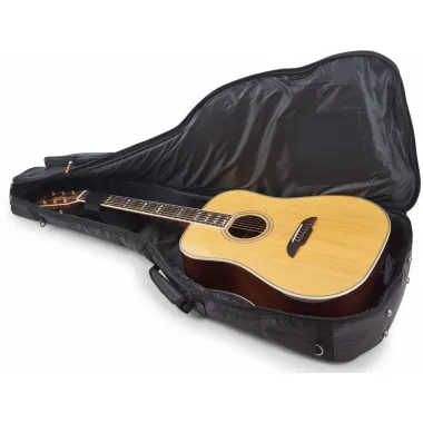 RockBag RB 20509 B Akusztikus gitár tok, vízálló, 20 mm-es párnázás, ergonomikus kialakítás