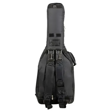 RockBag RB 20608 B/PLUS Klasszikus gitár tok, vízálló, párnázott, fekete bársony bélés