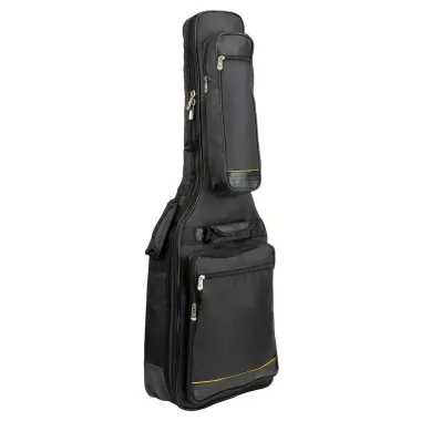 RockBag RB 20608 B/PLUS Klasszikus gitár tok, vízálló, párnázott, fekete bársony bélés