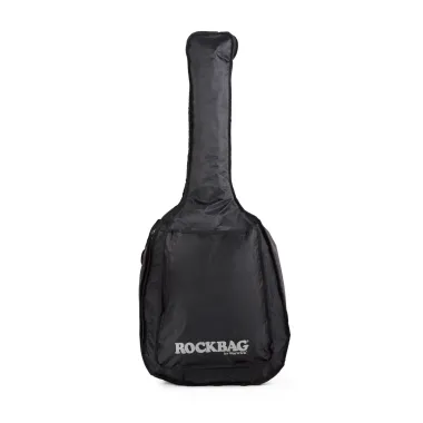 RockBag RB 20539 B Akusztikus Gitár Tok, Eco Line, Tartós RokTex®, Fekete, Több Zsebbel