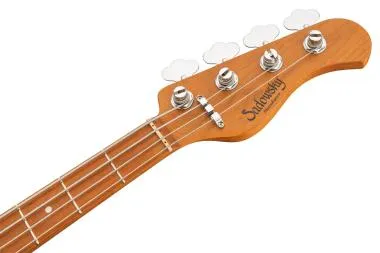 Sadowsky SMX21HP4 J4M OKU FR 4 húros hibrid P/J basszusgitár, pörkölt juhar fogólap, zsályazöld
