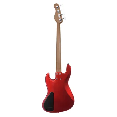 Sadowsky SMX21HP4 31M OKU FR 4-húros basszusgitár, Pörkölt juhar fogólap, Candy Apple Red, Könnyű Okoume