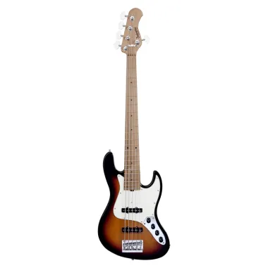 Sadowsky SMX21VJ5 69M OKU FR 5 húros basszusgitár, pörkölt juhar, J/J hangszedők, dohány naplemente