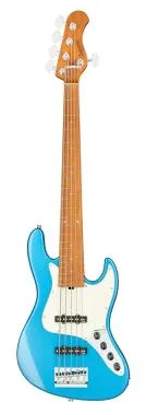 Sadowsky SMX21VJ5 J2M OKU FR 5 húros basszusgitár, pörkölt juhar fogólap, óceánkék metál