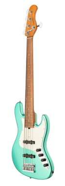 Sadowsky SMX21VJ5 J4R OKU FR 5-húros elektromos basszusgitár, zsályazöld, morado fogólap, könnyű okoume test