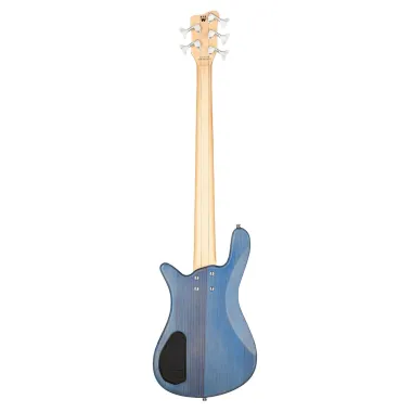 Warwick WRB1515 02PA CAR FR 5-húros elektromos basszusgitár, óceánkék szatén, juhar nyak, MEC hangszedők