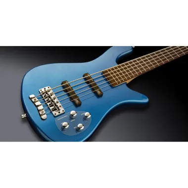 Warwick WRB1545 32PA CAR FR 5-húros elektromos basszusgitár, kék metál fényezés, Dynamic Correction hangszedők