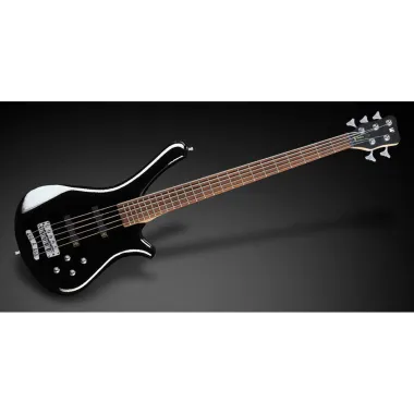 Warwick WRB1535 23AA ASH FR 5-húros elektromos basszusgitár, kőris test, aktív MEC J/J hangszedők, fekete fényes
