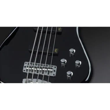 Warwick WRB1535 23AA ASH FR 5-húros elektromos basszusgitár, kőris test, aktív MEC J/J hangszedők, fekete fényes