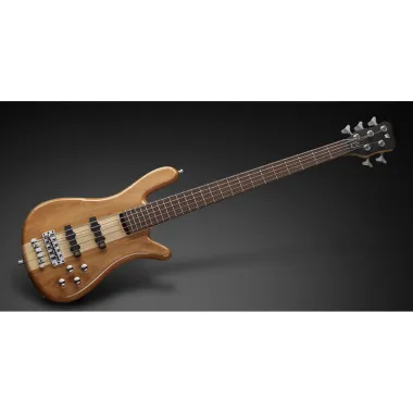 Warwick WRB1565 10AA ALD FR 5-Húros Elektromos Basszusgitár, Éger Test, Nyak-átmenetes, Természetes Átlátszó Fényezés