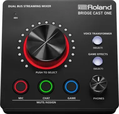 Roland BRC-ONE BRIDGE CAST ONE kompakt streaming hangkeverő
