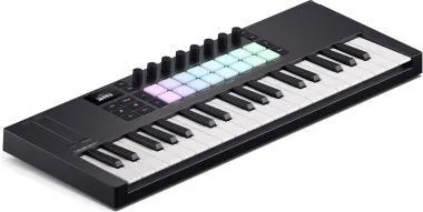 Novation Launchkey Mini 37 MK4 Hatékony, 37 hangjegyes mini vezérlőbillentyűzet az összes főbb DAW-h