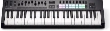 Novation Launchkey 49 MK4 hatékony, 49 hangjegyes vezérlőbillentyűzet az összes főbb DAW-hoz