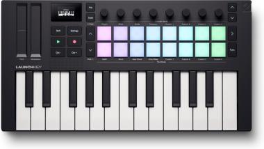 Novation Launchkey Mini 25 [MK4] MIDI master klávesnice, 25 kláves, DAW ovládání
