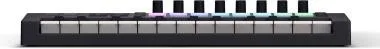Novation Launchkey Mini 25 MK4 Hatékony 25 hangjegyes mini vezérlőbillentyűzet az összes főbb DAW-ho