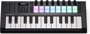 Novation Launchkey Mini 25 MK4 Hatékony 25 hangjegyes mini vezérlőbillentyűzet az összes főbb DAW-ho