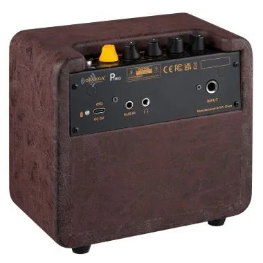 Ortega PTWO akusztikus gitárerősítő, 12W, Bluetooth®