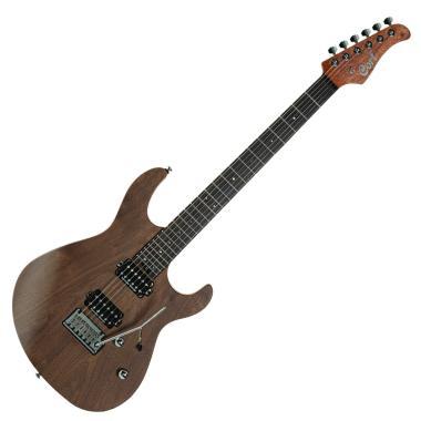Cort elektrická kytara, chambered body, přírodní
