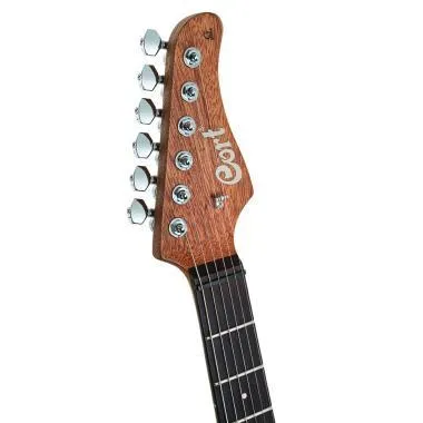 Cort Co-G300Raw-NS Cort elektromos gitár, kamrás test, natúr