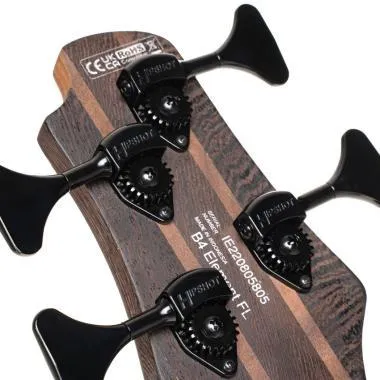 Cort Co-B4-Element-FL-OPTB Cort elektromos basszusgitár, fretless, Bartolini Preamp, fekete