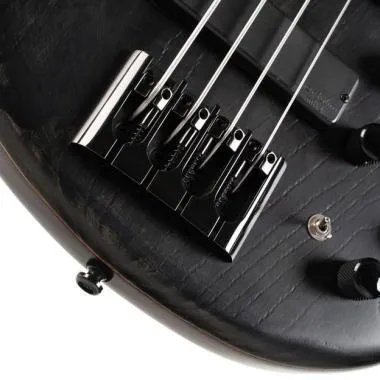 Cort Co-B4-Element-FL-OPTB Cort elektromos basszusgitár, fretless, Bartolini Preamp, fekete