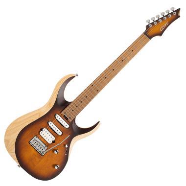 Cort elektrická kytara, Fishman elektronika, vintage burst