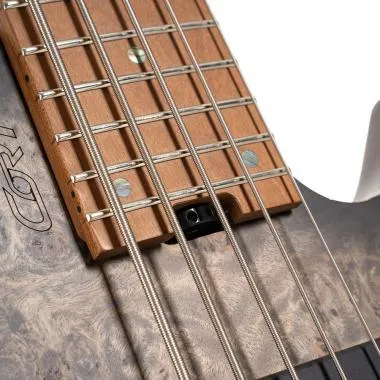 Cort Co-Space5-SDB with bag elektromos basszusgitár, 5 húros, Bartolini hangszedők, fej nélküli, csillagpor