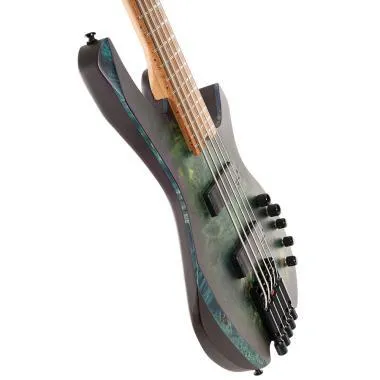 Cort Co-Space5-SDG with bag Cort elektromos basszusgitár, 5 húros, Bartolini hangszedők, fej nélküli, csillagpor