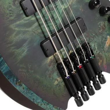 Cort Co-Space5-SDG with bag Cort elektromos basszusgitár, 5 húros, Bartolini hangszedők, fej nélküli, csillagpor