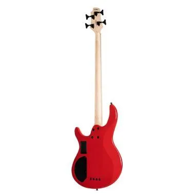 Cort Co-C4-Deluxe-CRD elektromos basszusgitár, Markbass Preamp, piros