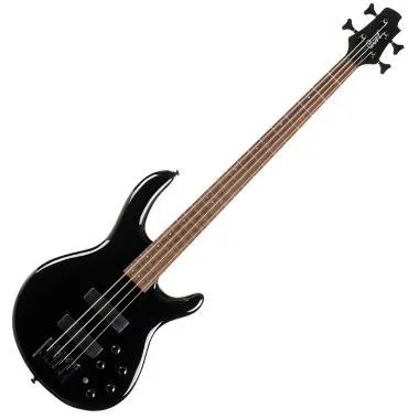Cort Co-C4-Deluxe-BK elektromos basszusgitár, Markbass Preamp, fekete